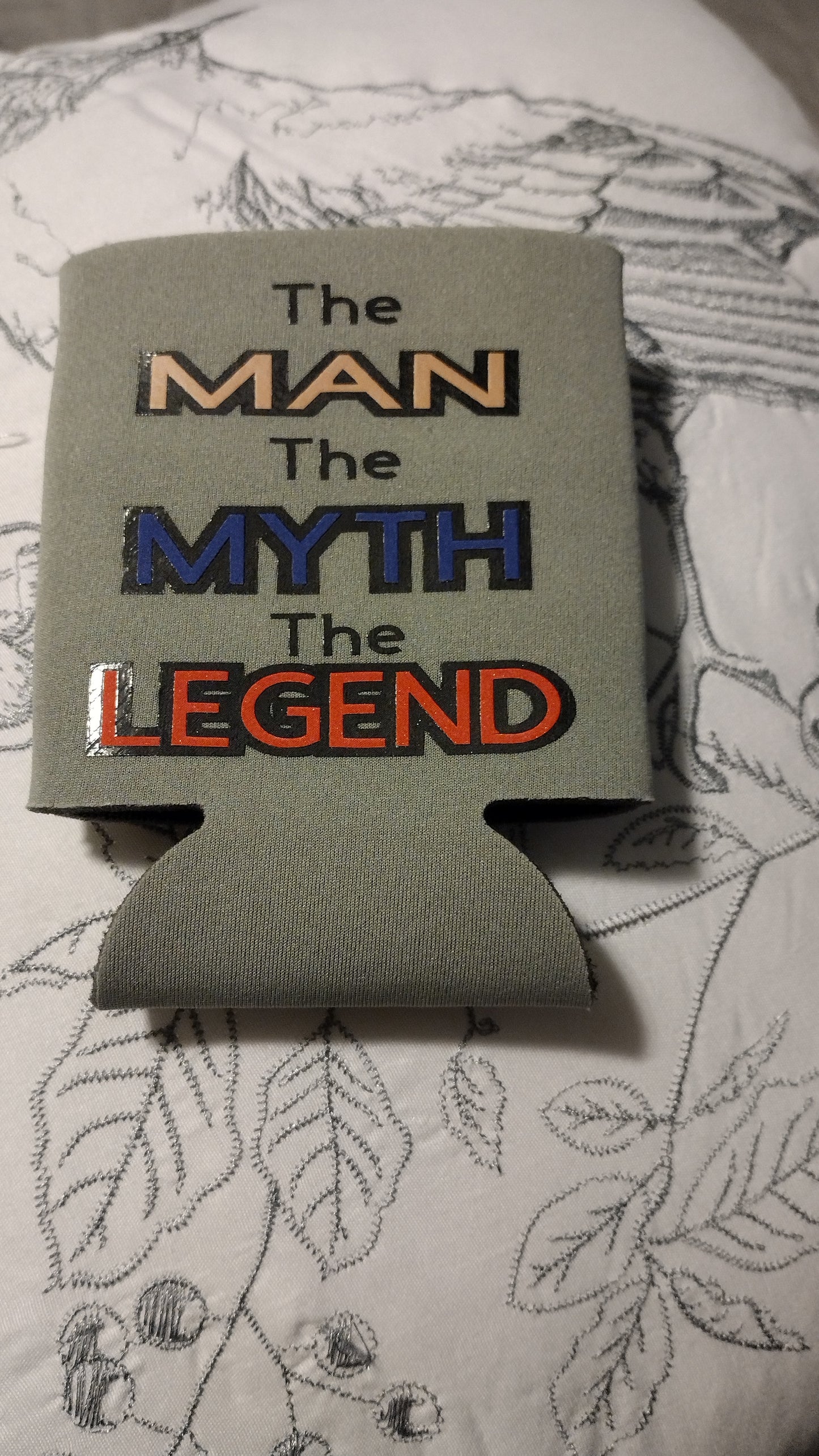 4pk Men Foam Can Cooler