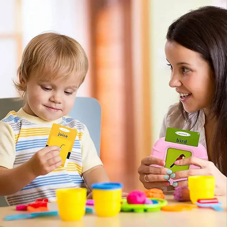 112 Audible Flashcards Blue and Pink Boys/Girls