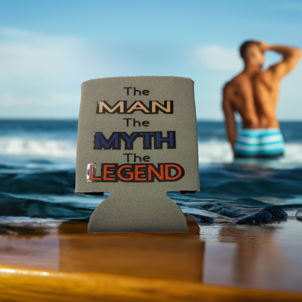 4pk Men Foam Can Cooler
