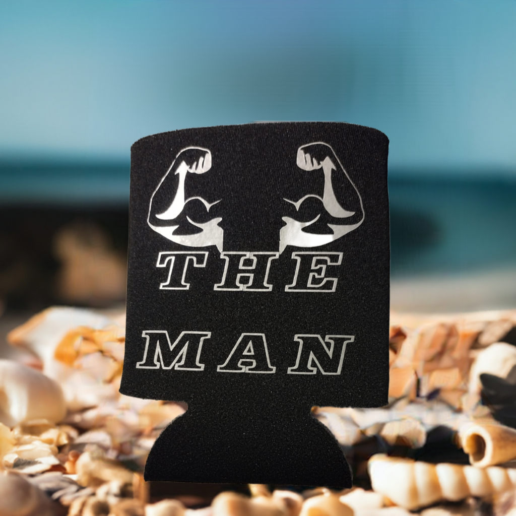 4pk Men Foam Can Cooler