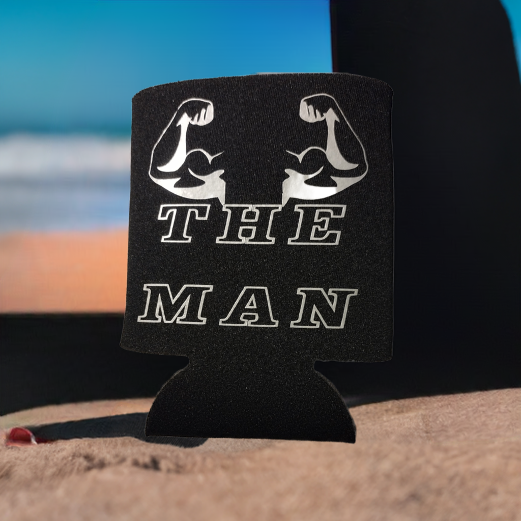 4pk Men Foam Can Cooler