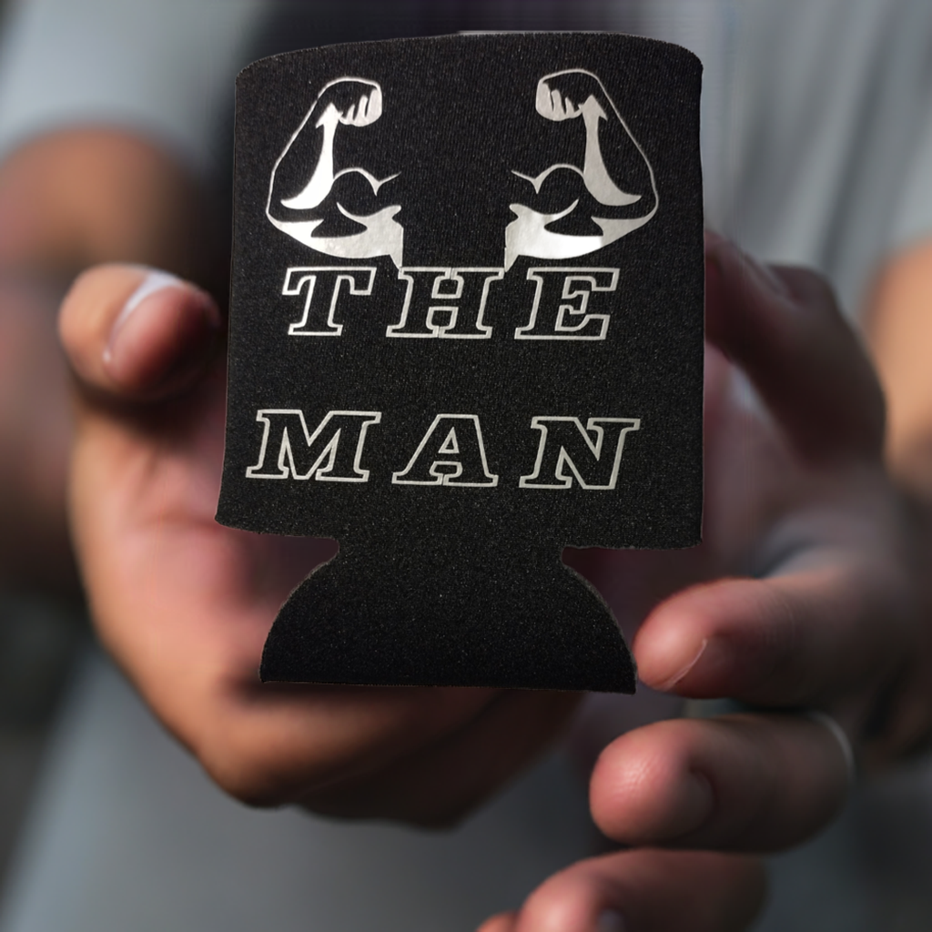 4pk Men Foam Can Cooler