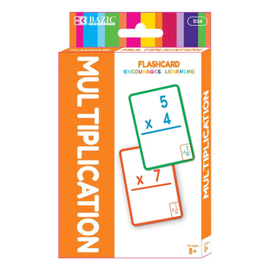 Flash Cards Multiplication (36/Pack)