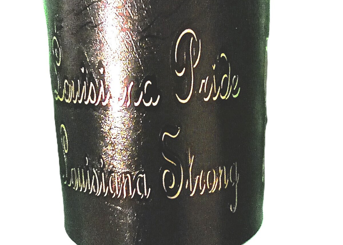Personalized New Orleans Saints Vinyl Ice Bucket Logo "Louisiana Pride, Louisiana Strong"