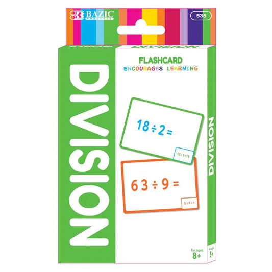 Flash Cards Division (36/Pack)