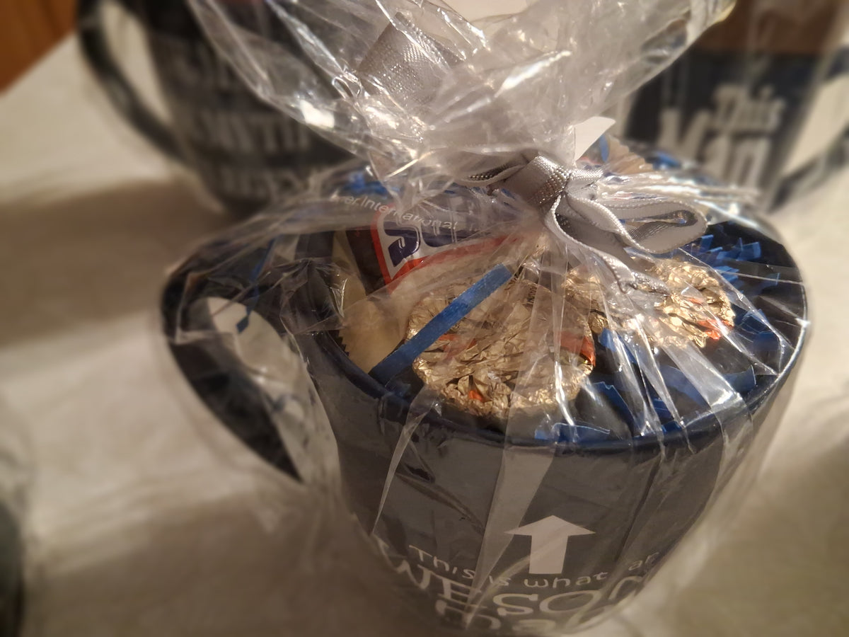 Men's Cups with Shot Glass and Candy