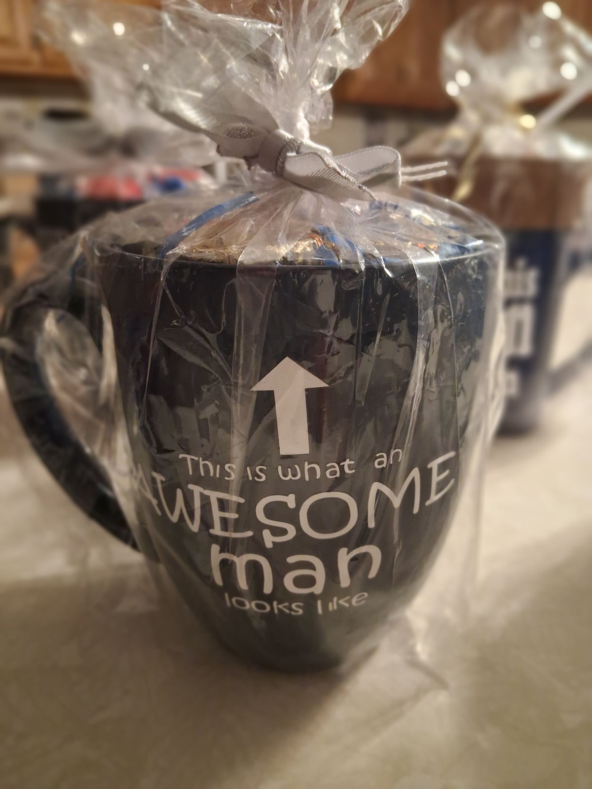 Men's Cups with Shot Glass and Candy